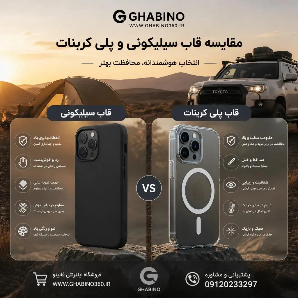 بهترین قاب گوشی برای آیفون سامسونگ و شیائومی